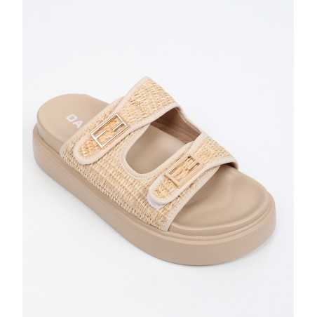 Mules en raphia: 28196- 3