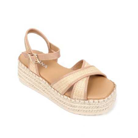 sandales compensées à brides Réf: 211-2